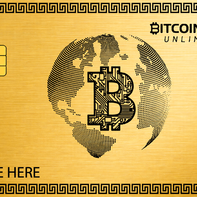 Bitcoin Unlimited Card
