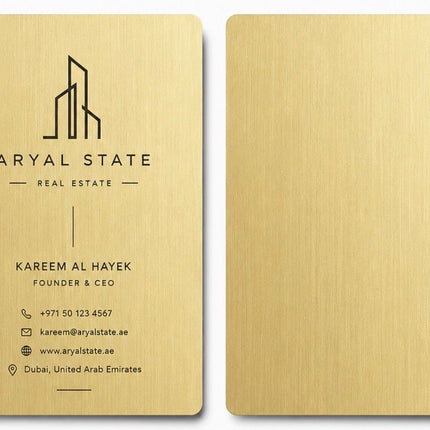 Collection image for: Metal Business Cards