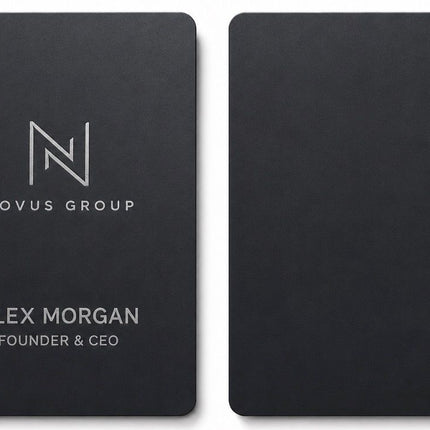 Lightweight Metal Business Cards