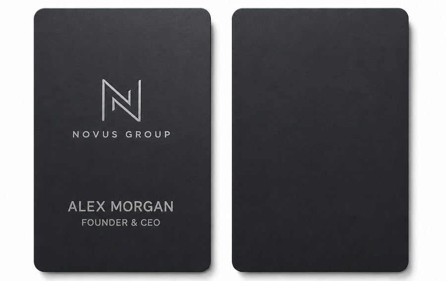 Lightweight Metal Business Cards