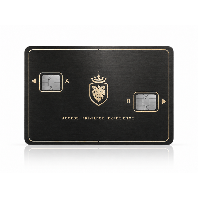 VIP Double Chip Card