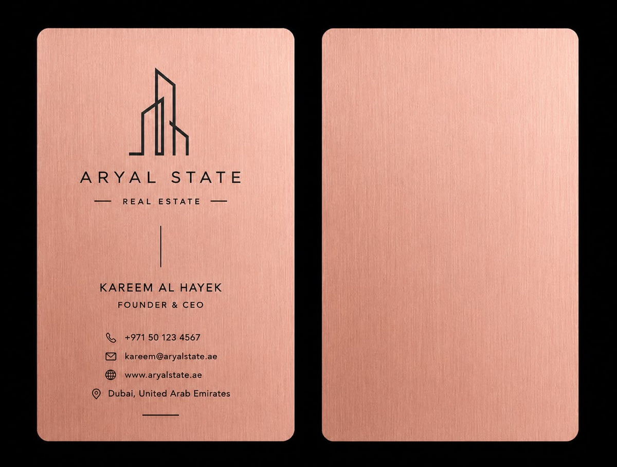 Heavy Metal Business Cards