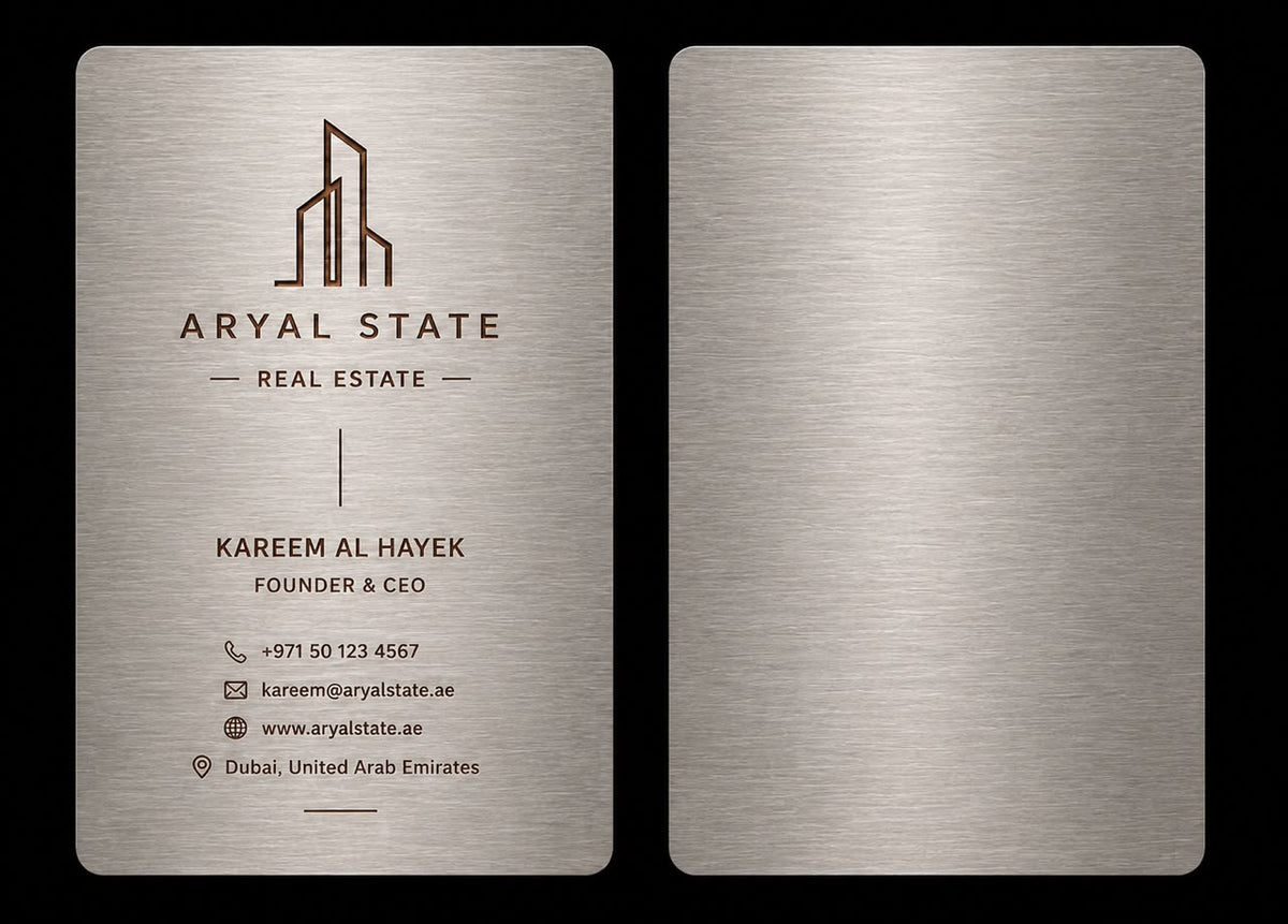 Heavy Metal Business Cards