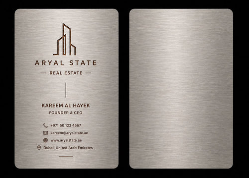 Heavy Metal Business Cards