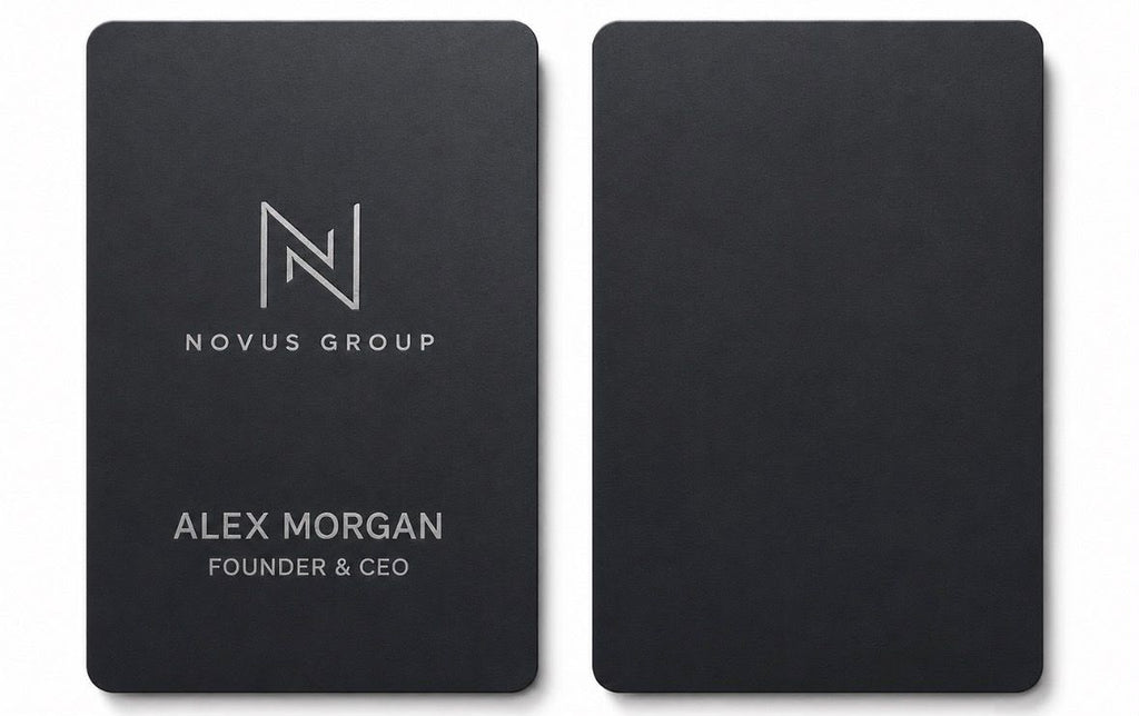 Lightweight Metal Business Cards