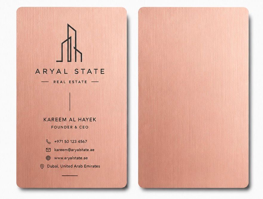 Premium Metal Business Card