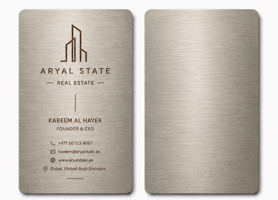 Premium Metal Business Card